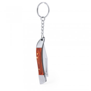 Keyring, pocket knife