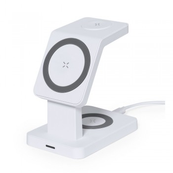 Magnetic wireless charger 15W, 3 in 1, phone stand