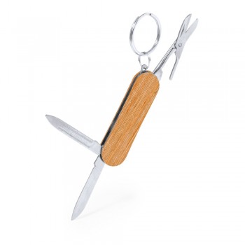 Multifunctional tool, pocket knife, 3 functions, keyring