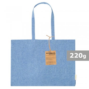 Recycled cotton shopping bag