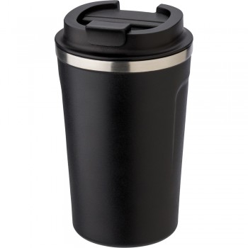 Thermo mug 380 ml, double walled, stainless steel inside and outside AIV4863-03