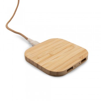 Bamboo wireless charger 10W B'RIGHT | Jazzlyn