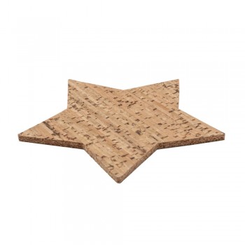 Cork cup coaster set 