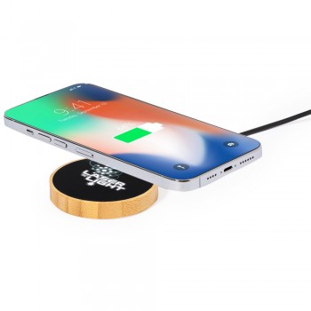 Bamboo wireless charger 15W