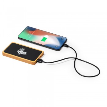 Bamboo power bank 5000 mAh