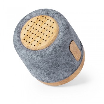 Felt RPET and bamboo wireless speaker 3W