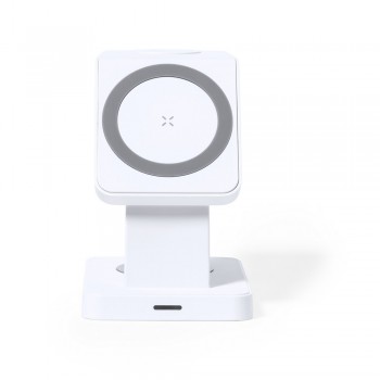 Magnetic wireless charger 15W, 3 in 1, phone stand