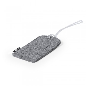 Felt RPET luggage tag