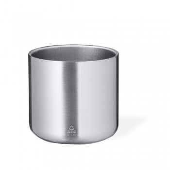 Recycled stainless steel mug 400 ml