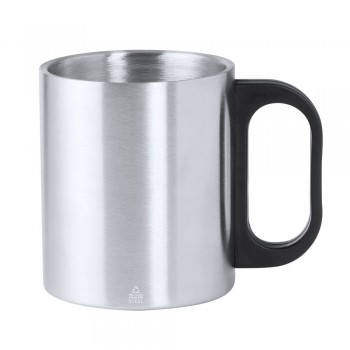 Recycled stainless steel mug 300 ml