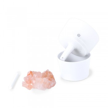 Humidifier, multicolour light, Himalayan salt stones