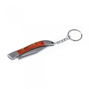 Keyring, pocket knife