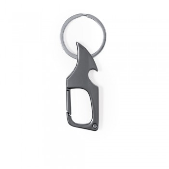 Keyring, bottle opener, box opener blade