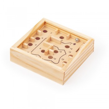 Wooden skill game
