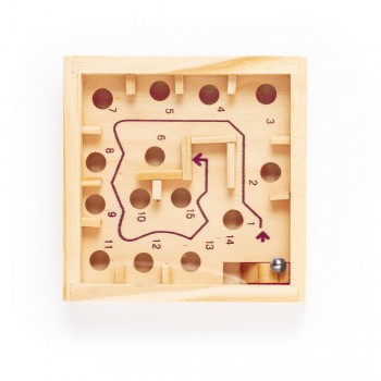 Wooden skill game
