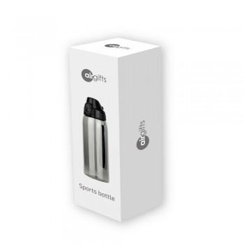 Air Gifts sports bottle 750 ml, made of Tritan, lid with lock, hand strap AIV4897-03