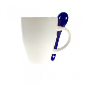 Ceramic mug 300 ml with spoon AIV5269-04 Ceramic mug 300 ml with spoon AIV5269-04
