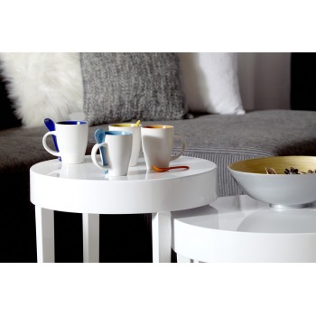 Ceramic mug 300 ml with spoon AIV5269-05 Ceramic mug 300 ml with spoon AIV5269-05