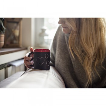 Ceramic mug for drawing 300 ml, chalk | Hayes AIV5479-05 Ceramic mug for drawing 300 ml, chalk | Hayes AIV5479-05