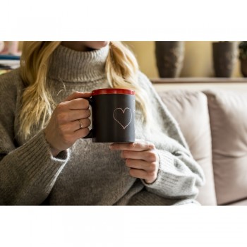 Ceramic mug for drawing 300 ml, chalk | Hayes AIV5479-05 Ceramic mug for drawing 300 ml, chalk | Hayes AIV5479-05