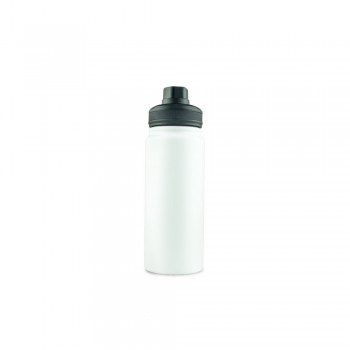 Air Gifts thermo bottle 600 ml with foldable handle, copper vacuum insulation, double vacuum walled, stainless steel inside and outside, packed in gift box, mat finish, thermal insulation scale: 4 +leakproof AIV6975-02
