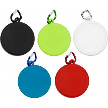 Foldable travel mug 220 ml with carabiner AIV7618-03 Foldable travel mug 220 ml with carabiner AIV7618-03