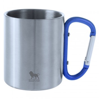Mug 210 ml with carabiner AIV8437/A-11 Mug 210 ml with carabiner AIV8437/A-11