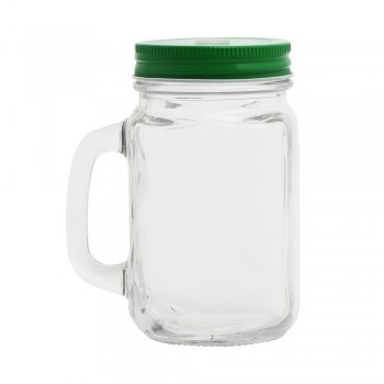 Drinking jar 500 ml with straw AIV8983-06 Drinking jar 500 ml with straw AIV8983-06