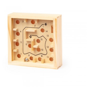 Wooden skill game