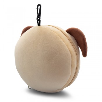 Plush dog, travel pillow, eye mask | Atta