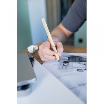 Wooden ball pen with a square cross-section shaft | Arisoa
