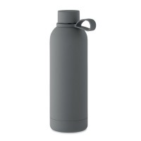 Double wall vacuum bottle 500 ml recycled steel