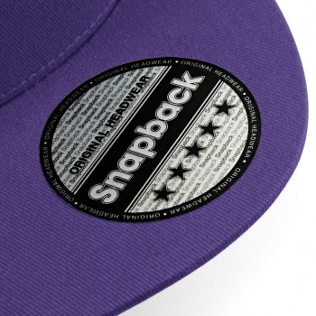 5 paneļu Snapback Rapper cepure