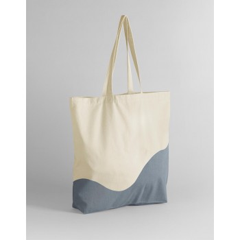 Organic Cotton Wave Print Maxi Tote