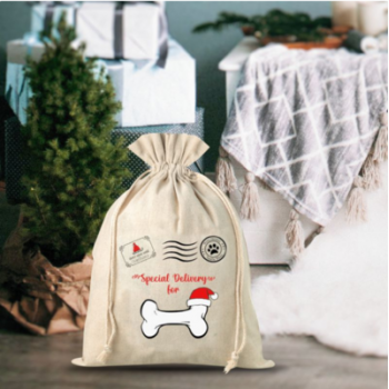 Maisiņš kā lins 35 x 50 cm ar apdruku