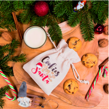 Maisiņš kā lins 26 x 35 cm ar apdruku