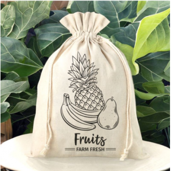Bag like linen 30 x 40 cm with printing - fruits Bag like linen 30 x 40 cm with printing - fruits