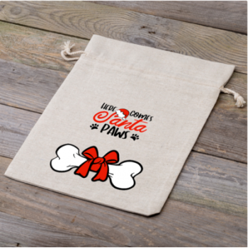 Maisiņš kā lins 26 x 35 cm ar apdruku