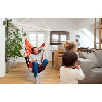 Hanging chair CALIFORNIA, Terracotta
