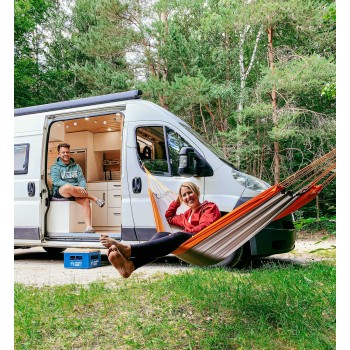 Travel hammock SILK TRAVELLER, Techno