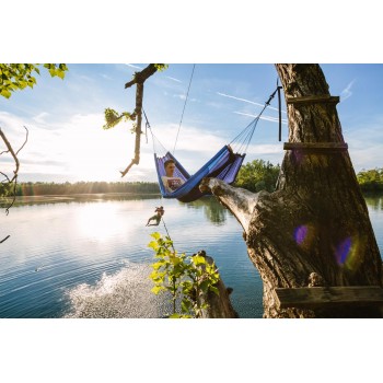 Travel hammock SILK TRAVELLER, Ocean