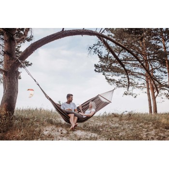 Spreader bar hammock BRASILIA, Mocca