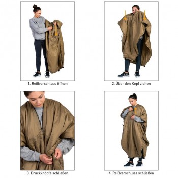 Hammock UnderQuilt + Poncho (Amazonas. ≥ 0°C)