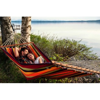 Spreader bar hammock BRASILIA, Tropical