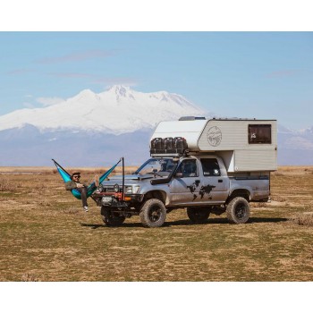 Travel hammock ADVENTURE HAMMOCK, Ice Blue
