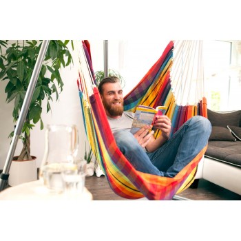 Hanging chair BRASIL, Rainbow Hanging chair BRASIL, Rainbow