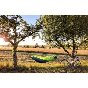 Travel hammock SILK TRAVELLER, Forest