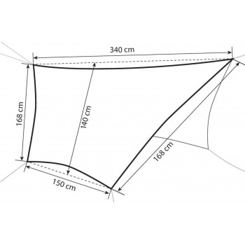 Hammock tarp TRAVELLER TARP (650 g)