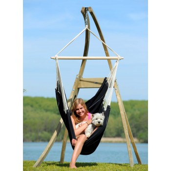 Hanging chair BRASIL, Black