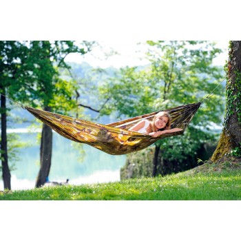 Travel hammock TRAVEL SET, Camouflage